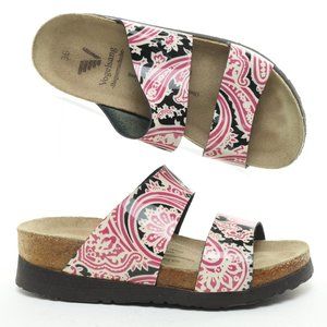Vogelsang Paisley Two Strap Sandal Women's EU36 US 5.5-6 Pink/White/Black